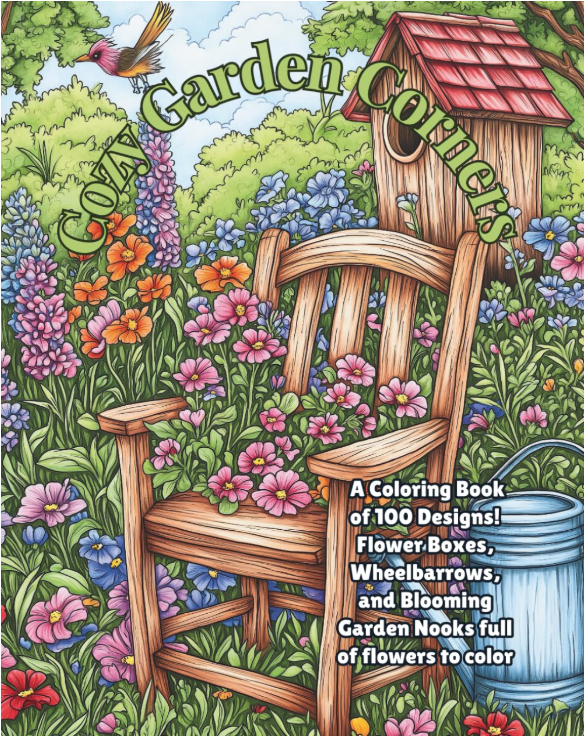 Cozy Garden Corners book cover